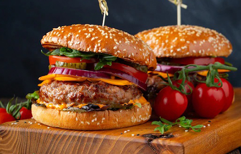 2 Juicy Burgers Served at Istanbul Kebab & Pizza House Kirkcaldy